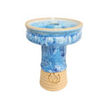 Cyril X Series Arya Hookah Shisha Bowl - Waves Sky Blue