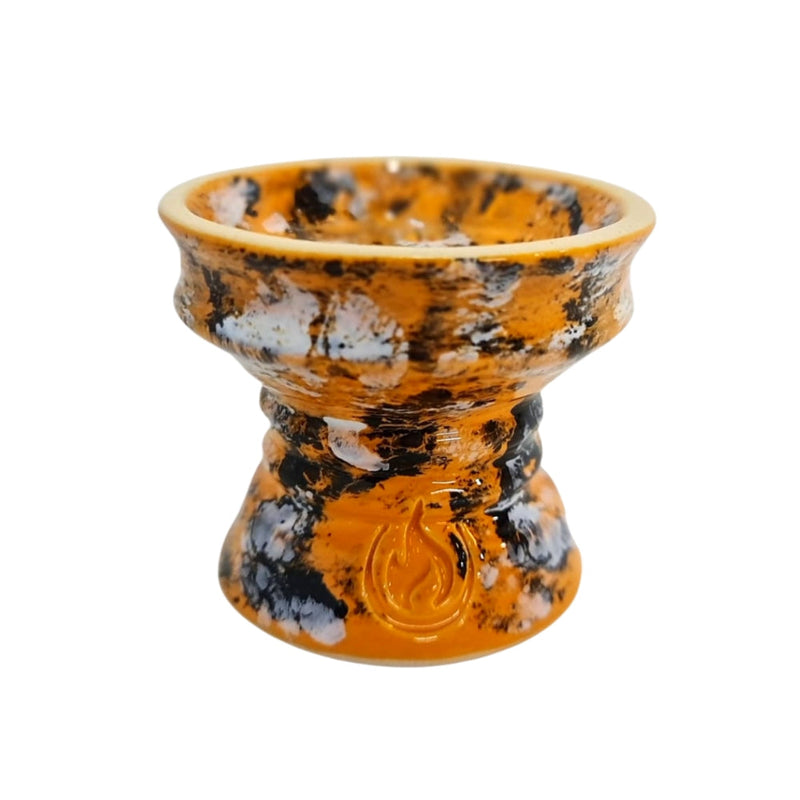 Cyril X Series Nogrod Hookah Shisha Bowl - Picasso Orange