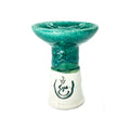 Cyril Sniper Hookah Shisha Bowl - Green White