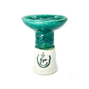 Cyril Sniper Hookah Shisha Bowl - Green White