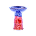 Cyril Sniper Hookah Shisha Bowl - Red Blue