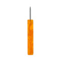 Cyril Resin Short Hookah Foil Poker - Orange