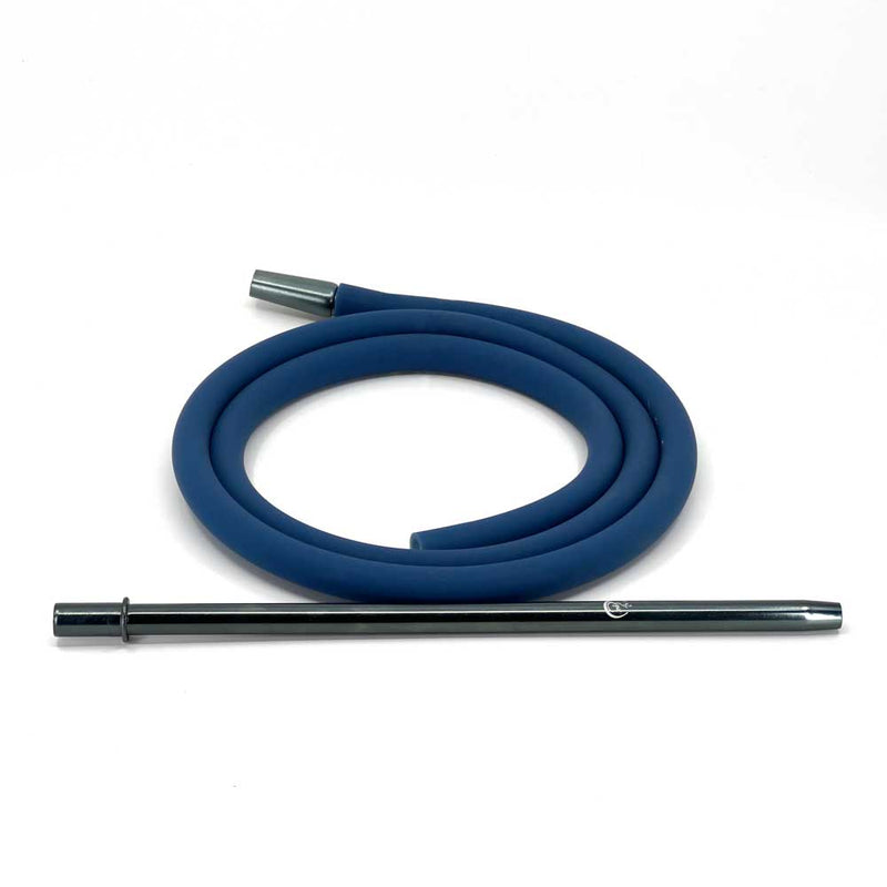 Cyril Classic Hookah Hose Set - Dark Blue