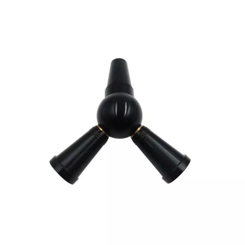 Multi Hookah Hose Connector - Black