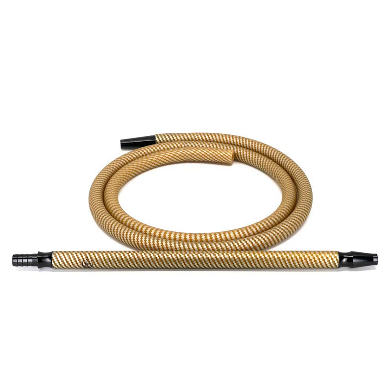 Cyril Premium Hookah Hose Carbon - Yellow