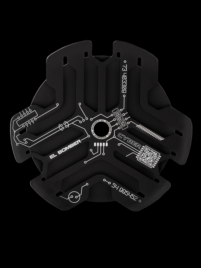 El Bomber Sansara Hookah Cyber Black