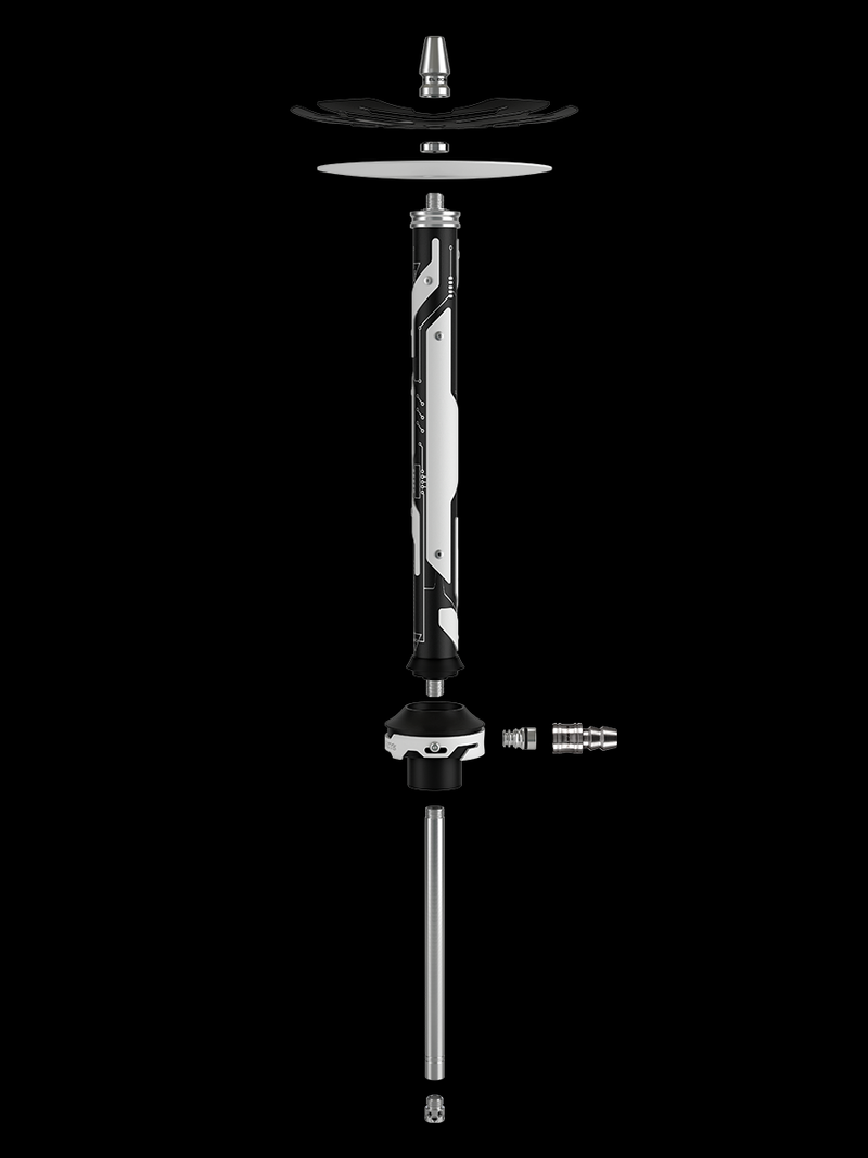 El Bomber Sansara Hookah Cyber White