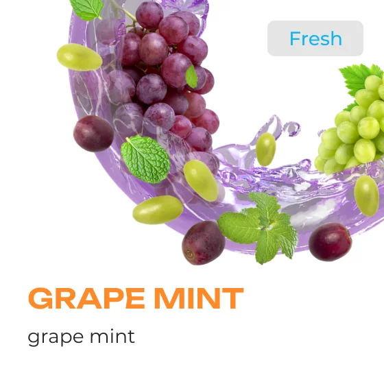 Element Water Line Grape Mint Hookah Flavors - 