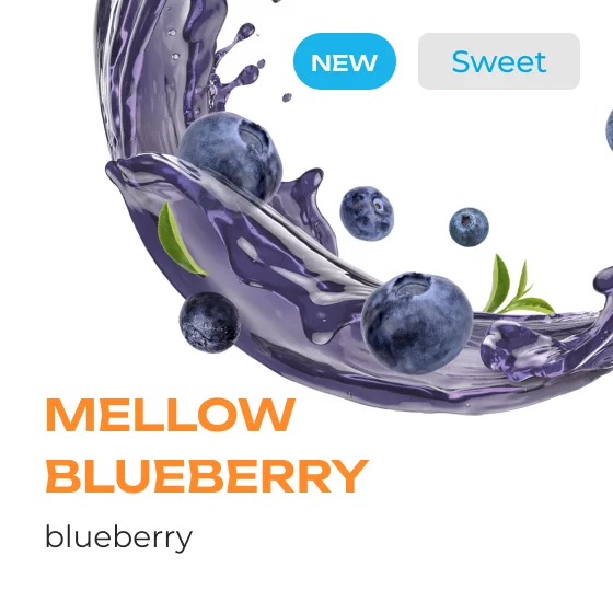 Element Water Line Mellow Blueberry Hookah Flavors - 