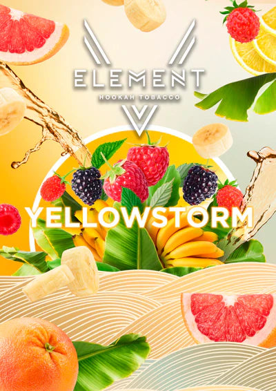 Element V-Line Yellowstorm 200g Hookah Flavors - 