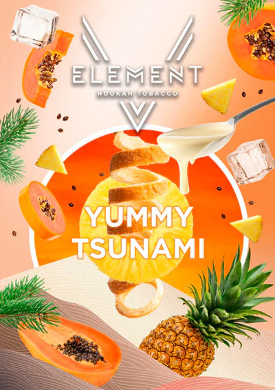 Element V-Line Yummy Tsunami 200g Hookah Flavors - 