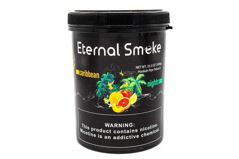 Eternal Smoke Caribbean Nights Hookah Shisha Tobacco Flavor - 1000g