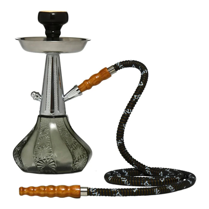 MYA Fedora 102 Glass Small Hookah - 