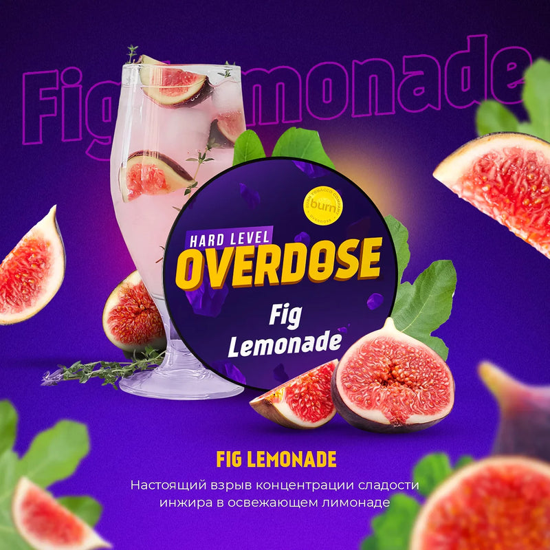 Overdose Fig Lemonade Hookah Flavors - 