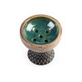 Alpha Hookah Shisha Bowl Turk Design - Forest