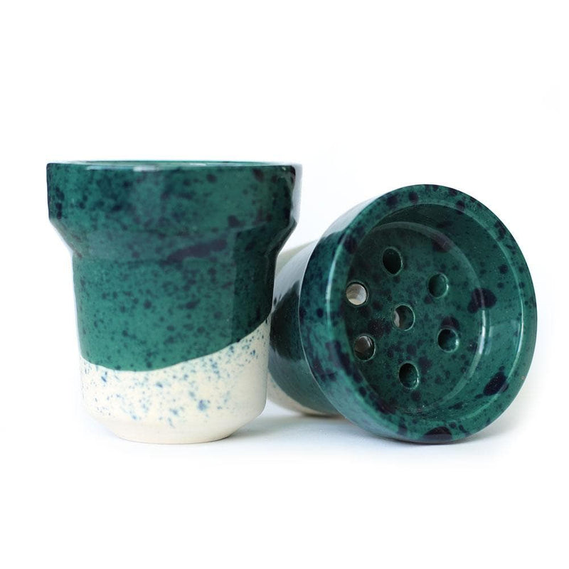 Fox Barrel Hookah Shisha Bowl - Green