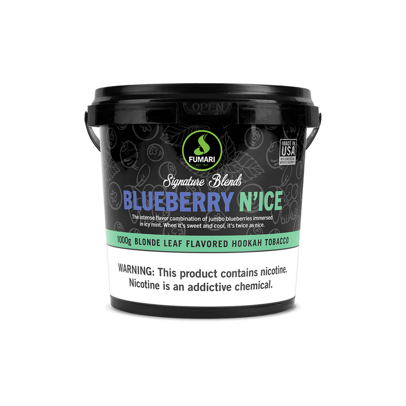 Fumari Blueberry N'Ice Hookah Shisha Flavor - 1000g