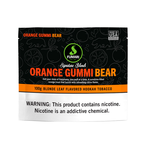 Fumari Orange Gummi Bear Hookah Shisha Flavor