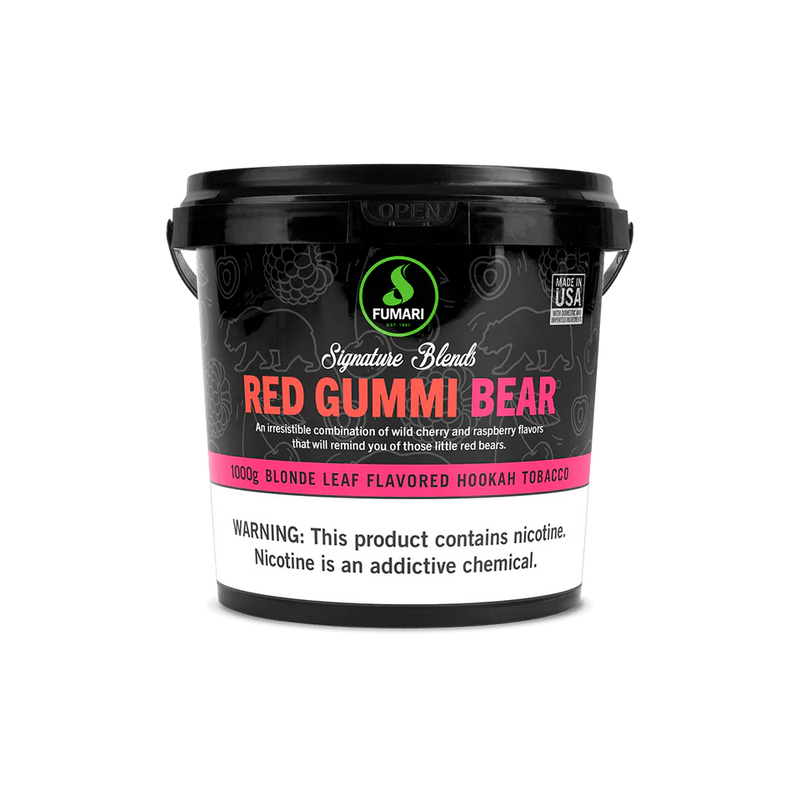 Fumari Red Gummi Bear Hookah Shisha Flavor - 1000g