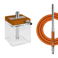 Hoob subAtom Hookah - Siena Orange