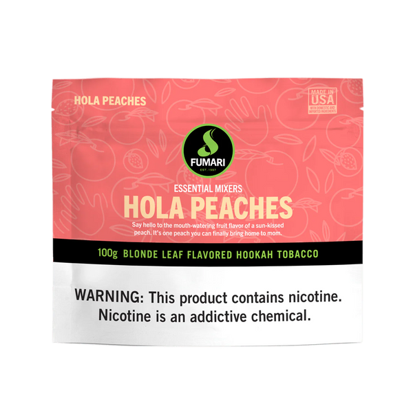 Fumari Hola Peaches Hookah Shisha Flavor