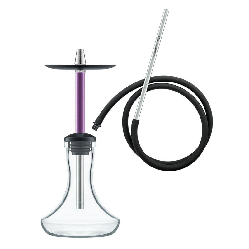 Honey Sigh Mini Stick Hookah - Purple / Clear