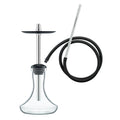 Honey Sigh Mini Stick Hookah - Steel / Clear