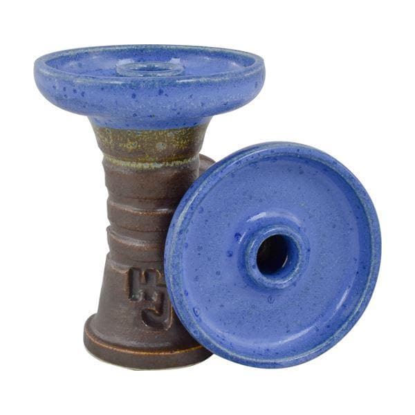 HookahJohn Retro Harmony Hookah Shisha Bowl - Blue Stone