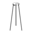 Hooky Steel 2 Tripod Hookah Stand