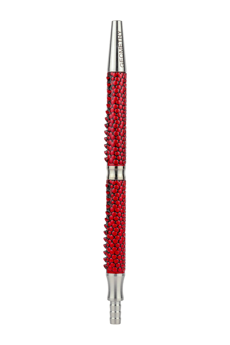 Geometry Hookah Dragon Mouthpiece - Red