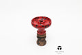 Telamon Harmony Glaze Hookah Shisha Bowl - Red