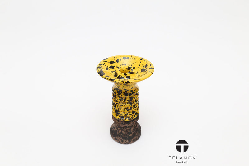 Telamon Alien Glaze Hookah Shisha Bowl - Yellow