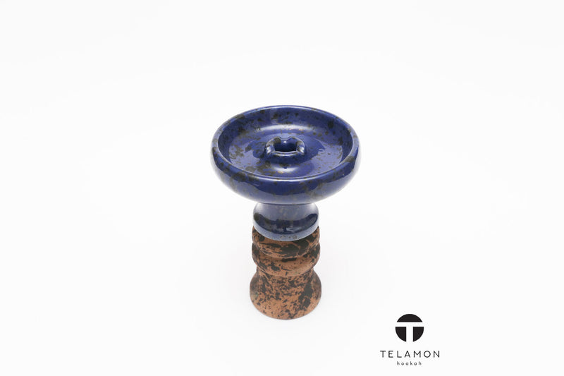 Telamon Harmony Glaze Hookah Shisha Bowl - Blue