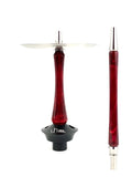 Union Sleek Acrylic Hookah - Red