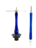 Union Sleek Acrylic Hookah - Blue