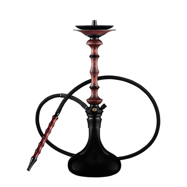 Japona Hookah Lotus - Red / Black