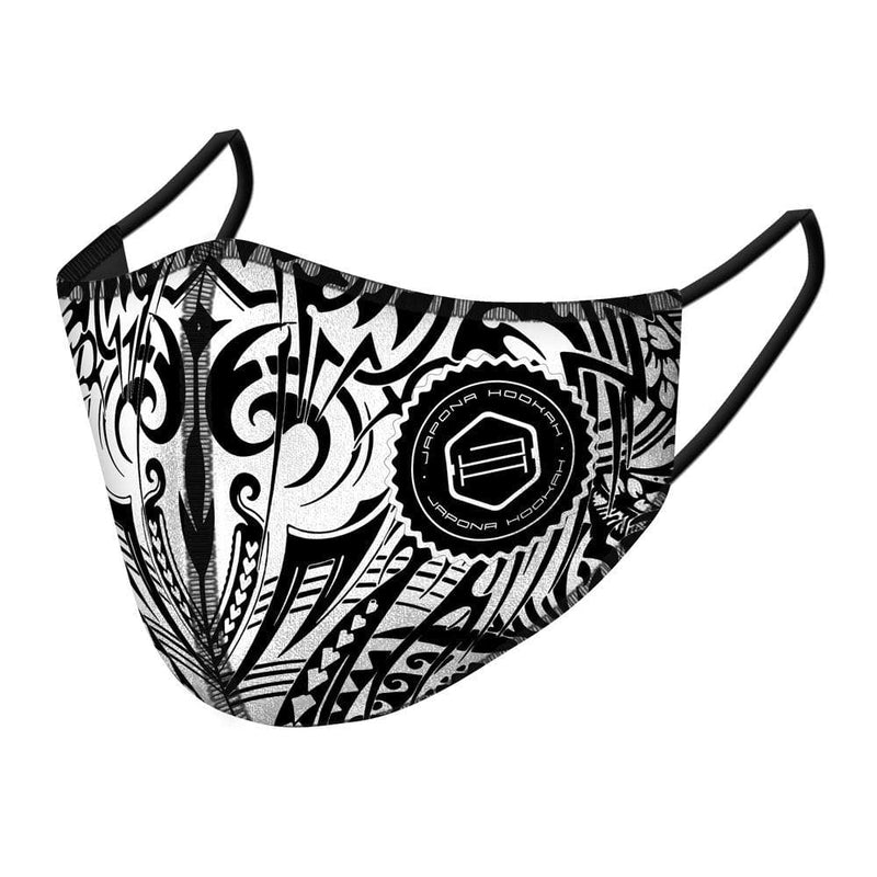 Japona Hookah Mask - Samurai White/Black