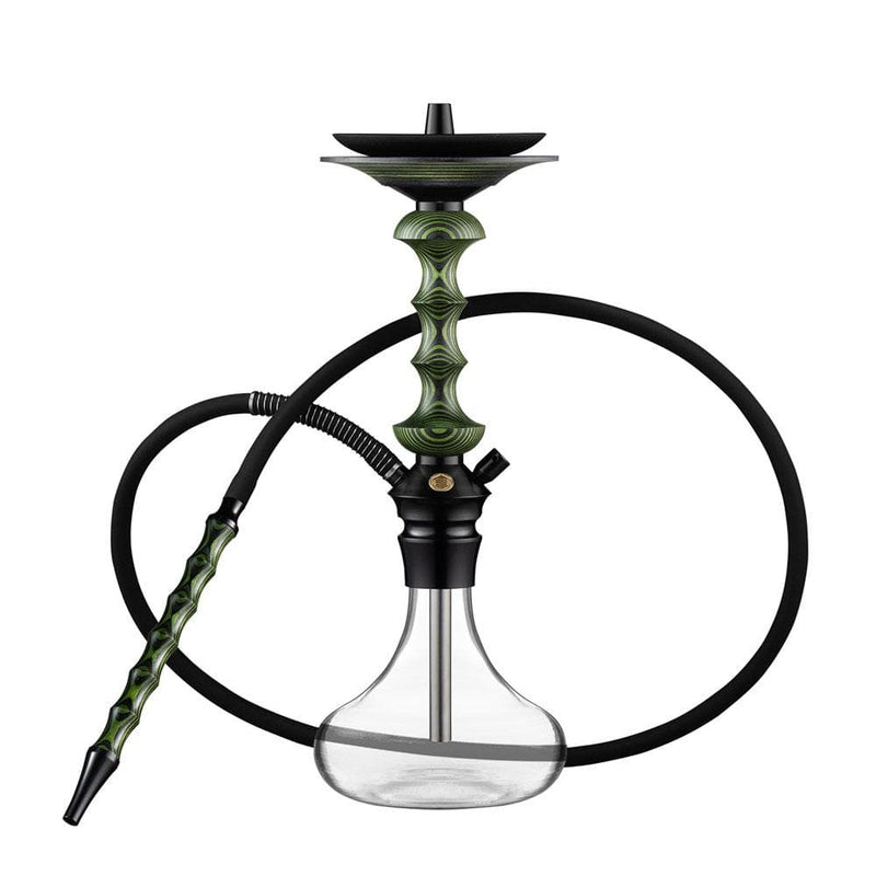 Japona Hookah Shuriken Mini - Green / Clear