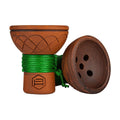 Japona Turkish Hookah Shisha Bowl - Green