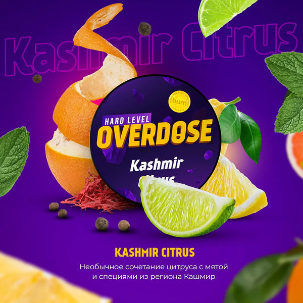 Overdose Kashmir Citrus Hookah Flavors - 