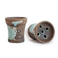 Kolos Mita Hookah Shisha Bowl - Turquoise Island