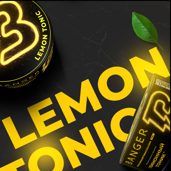 Banger Lemon Tonic Hookah Flavors - 