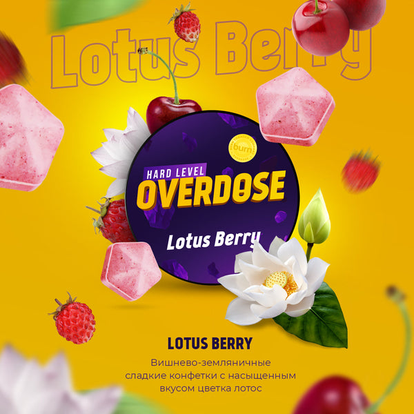 Overdose Lotus Berry Hookah Flavors - 