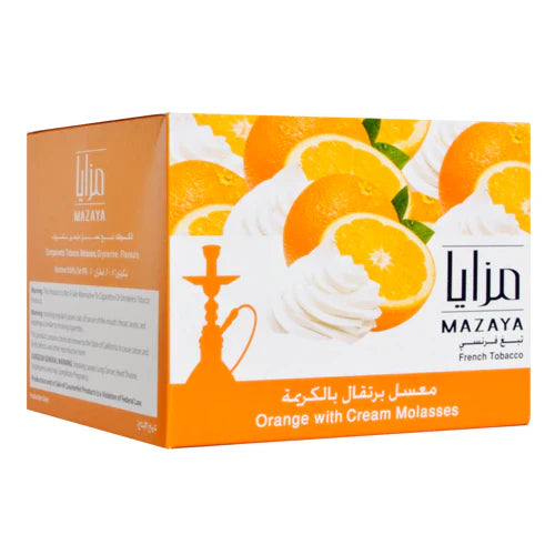 Mazaya Orange with Cream Hookah Flavors - 