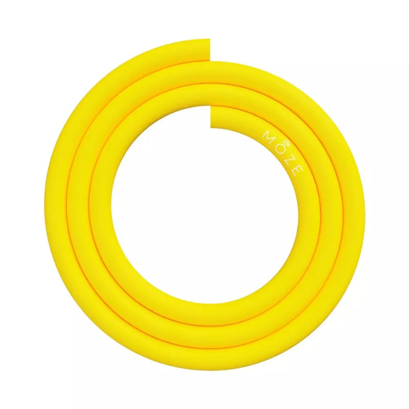 Moze Silicone Hookah Hose - Yellow