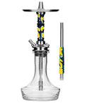 Moze Breeze Pro Hookah - Candy Line Blue/Yellow