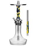 Moze Breeze Pro Hookah - Candy Line Blue/Yellow