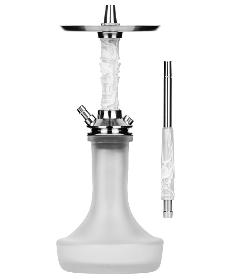 Moze Breeze Pro Hookah - Wavy Frosted