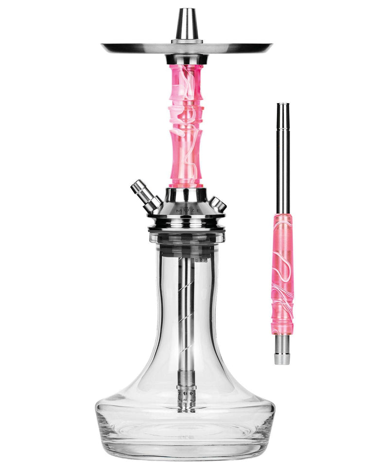 Moze Breeze Pro Hookah - Wavy Pink