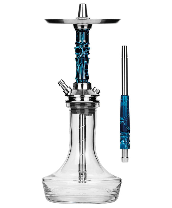 Moze Breeze Pro Hookah - Wavy Blue